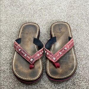 Clarks Leather Sandals Size 7
